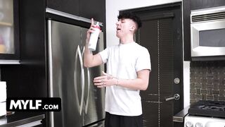 Starved Stepmom Harper Hill Fantasizes About Her Stepson Until This babe Acts On It