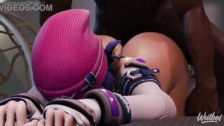 Overwatch beauties banged by bbc