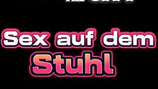 Four-way sex on a chair – xxx podcast (in German)