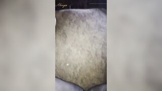 Trying to stretch my taut vagina