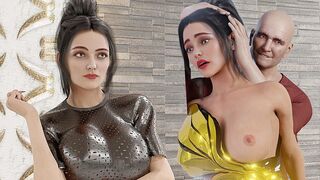 Hawt mother I'd like to fuck Secretary Having Raunchy Affair with an Unattractive Oldman Staff