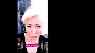 Aged wench-wife Aimee and Huge Sex-toy (marital lyrics, sexy & laughable aged toy-testing)