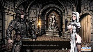 Sexorcism: Craving Confession Gameplay Part 5 – Abbess Roala Boss Fight & Internal Sanctuary Battle