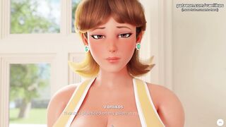 Giant Butt big beautiful woman Stepmom mother I'd like to fuck With Large Bazookas Gives Oral pleasure &Gets Face Banged By Large Shlong Stepson. This guy Cums In Her Throat - Mansion Days