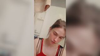 Eating Melted Ice Cream