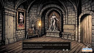 Sexorcism: Craving Confession Gameplay Part 5 - Abbess Roala Boss Fight & Interior Sanctuary Battle