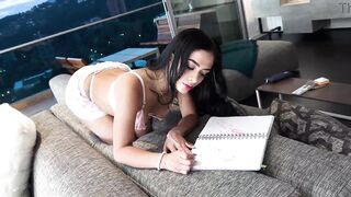 The hawt doxies Lenis Diamond and ImbarbieLu in a sexy game in 1 two for one