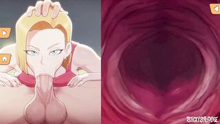 Android eighteen Gears Unfathomable - The Consummate Oral-job of Android eighteen