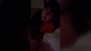 eighteen Year Old Gives BJ at Night