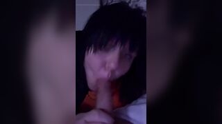 eighteen Year Old Gives BJ at Night