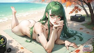 Beachside Green Domina Sipping Solace