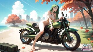 Beachside Green Domina Sipping Solace