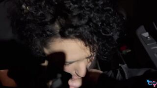 I get banged by a voyeur in a public car park and this chab cums in my throat previous to leaving