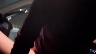 I get banged by a voyeur in a public car park and this chab cums in my throat previous to leaving