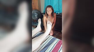 Licking Feet Soles of My Taskmaster