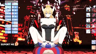 Comics Simulation Bowsette - Banging Super Mario Bowsette in this Sex Simulator