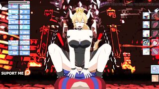 Comics Simulation Bowsette - Banging Super Mario Bowsette in this Sex Simulator