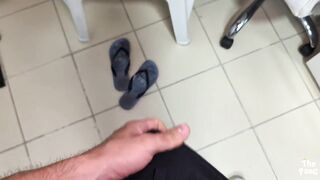 Lascivious stepson drilled his large butt stepmom after cleaning