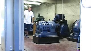 Platinum blond chick gets her pierced twat licked and screwed