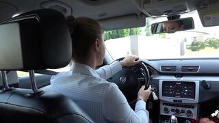 Uber Driver Sucking and Banging a Costumer