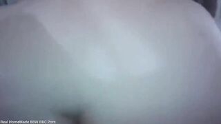 Polish SSBBW bouncing her giant as riding my BBC