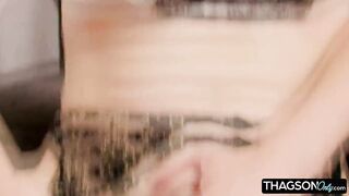 Hammer Handle Stretching My Leaking Cunt Wide Open