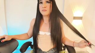 Pretty Trans with Doll Face