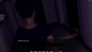 Cuckold Ashe Caught Stepmom Having Sex With Transsexual Stella In Bedroom