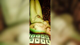 Kaleigh plays with herself, edging and denying climax (Day 7 of 13 edging, Part 1)