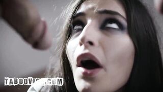 Sexy Brunette hair Honey Banged Coarse by 2 Doctors