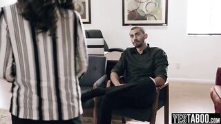 Large weenie lustful doctor rails a large breasts plump Latin babe mother I'd like to fuck in his office