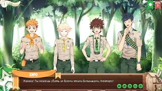 Game: Camp Allies Movie scene three - Hiking in the forest (Russian voice)