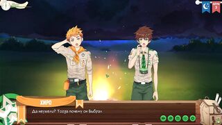 Game: Camp Allies Movie scene three - Hiking in the forest (Russian voice)