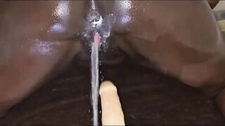 hawt black creamy squirting vagina