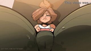 Autumn Not at any time Skips Leg Day (Adult Ass Animation By Tail-Blazer)