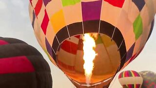 Date Night - Risky Sunrise Sex (that babe swallows) over pyramids in an air balloon - Sammmnextdoor