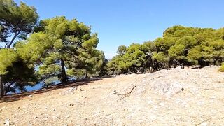Risky Public Tugjob and Doggyfuck in Greece - CumChallenge Day 8