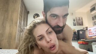 Blond Hotwife Screwed in various positions