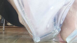GIANTESS AND TRANSPARENT FLIP FLOP
