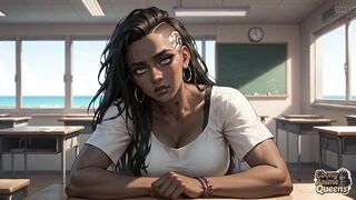 A Ebony Cyberpunk Beach Floozy. Most good Porn Ever! Sexually excited Floozy!