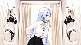 Esdeath Came to Buy Recent Hawt Underware and Have Some Enjoyment with a Pink Sextoy. Esdeath Comics Cosplay