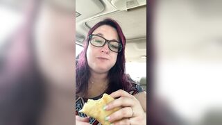 Taco Temptress big beautiful woman Fast Food Feast by Bella Blast