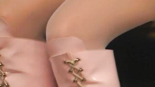 Golden-haired and Brunette hair Trio Twat Fingering Frenzy