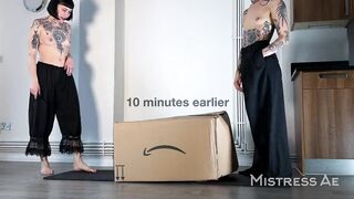 What’s in the Box and Why? Mummified Drone Anal Fisting Birthday Celebration