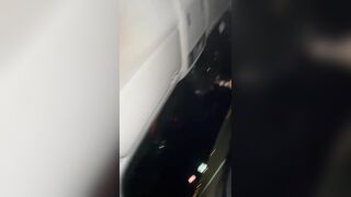 My breasty wife gets lascivious in the car and gives me a oral-sex whilst I'm driving - Yasmina Khan