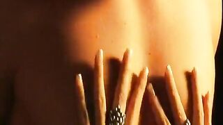 Aged Brunette hair Stretched Wide in Sloppy Anal Pounding Session