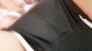 Influencer Masturbates and Touches Her Rich Twat and Shows Her Large Boobs