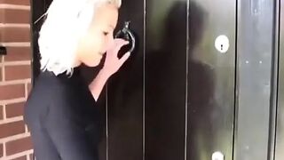 That babe Is Ideal Golden-haired Playgirl From France Who Loves to Get Her Butt Drilled