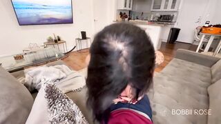 Bobbii Rose POV Oral pleasure & Titty Screw