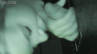 Pair Goes to Gloryhole and Wife Gets WILD
